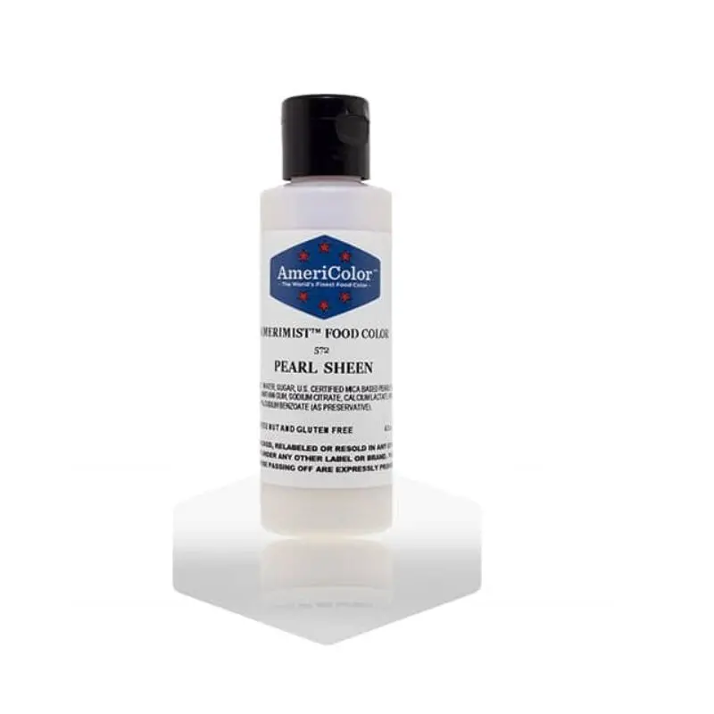 Pearl Sheen Airbrush Food Color – 4.5 Oz Bottle (Sku #102876) 1