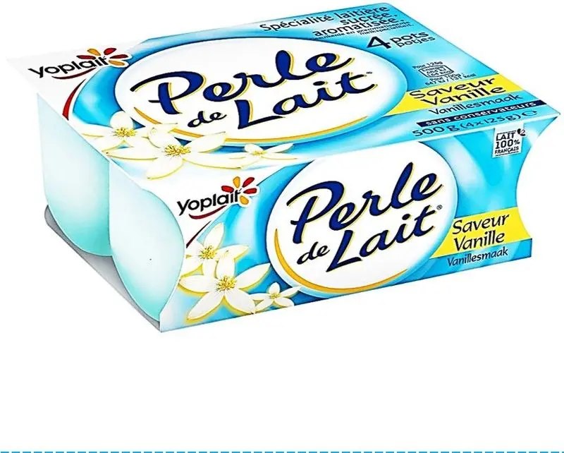 Perle Lait Vanilla Yogurt – 125G 1