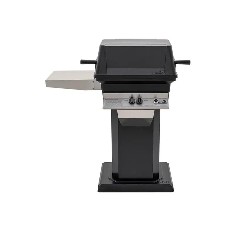Pgs A30 Cast Aluminum Gas Grill With Black Patio Stand 1