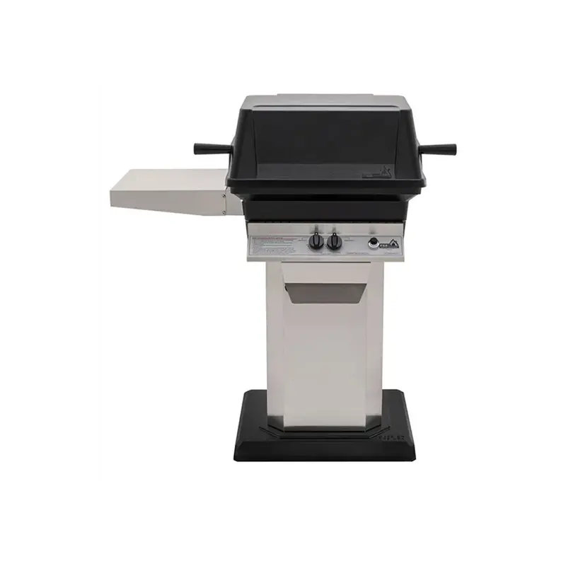 Pgs A30 Cast Aluminum Gas Grill With Stainless Steel Patio Stand 1