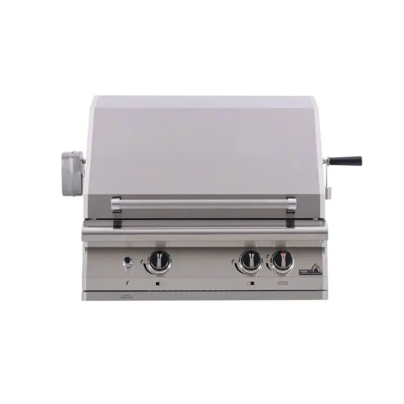 Pgs Legacy Newport Gourmet 30-Inch Built-In Gas Grill With Infrared Rear Burner 1
