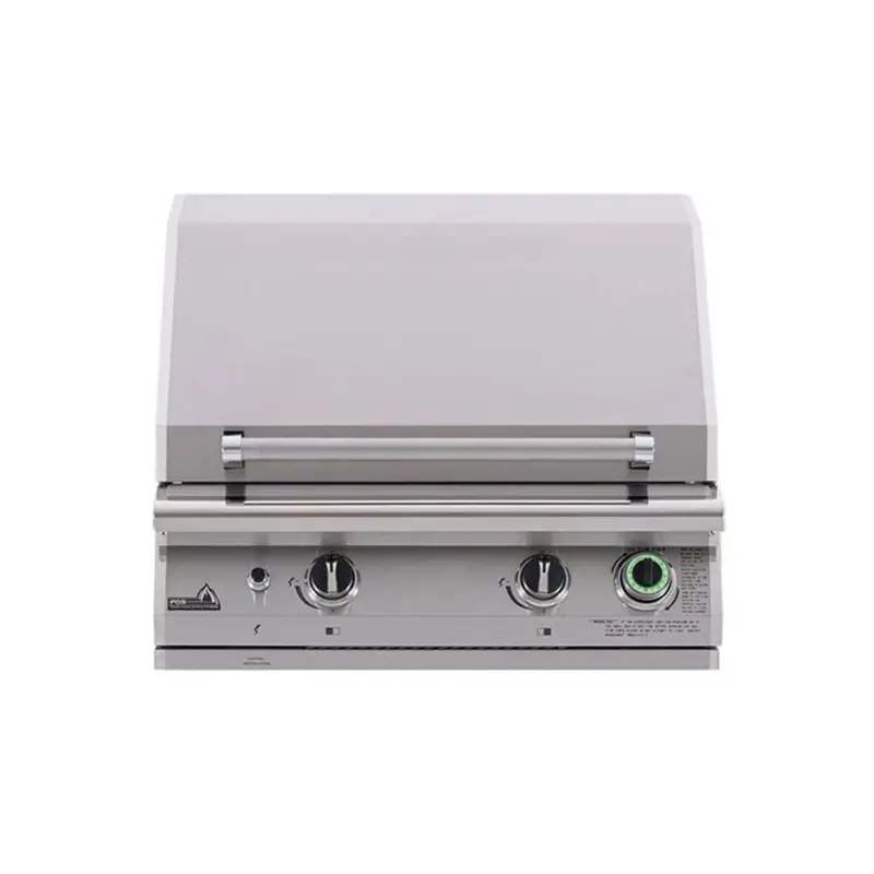 Pgs T-Series 30-Inch Commercial-Grade Built-In Gas Grill With Digital Timer 1