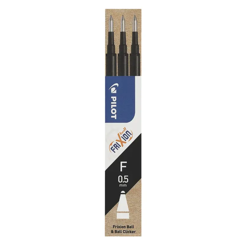 Pilot Frixion Clicker Black Ink Refill – 0.5Mm (#126204) 1
