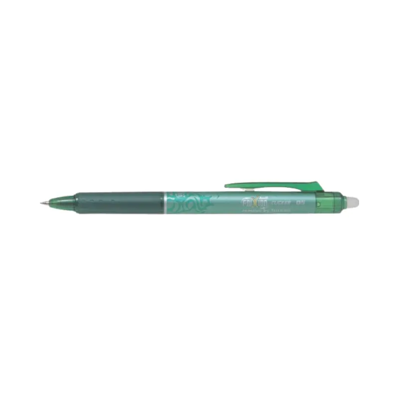 Pilot Frixion Erasable Gel Ink Pen – Green Barrel, 0.5 Mm Tip 1