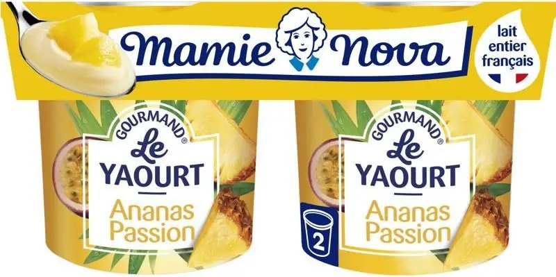 Pineapple & Passionfruit Yogurt – 150G 1