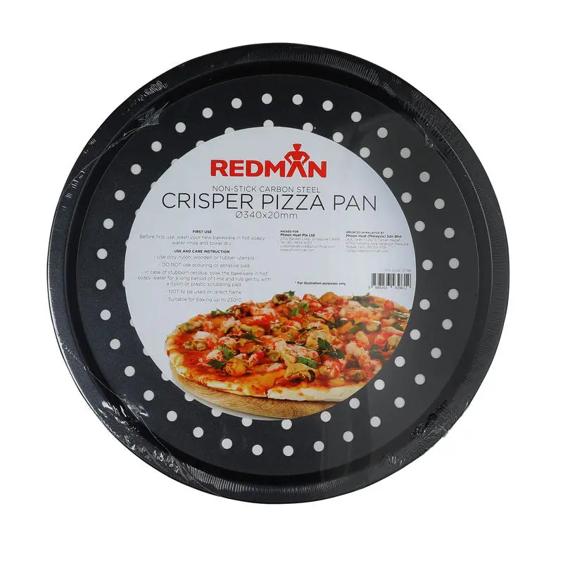 Pizza Crisper Pan – 34 × 2 Cm Nonstick Surface (Sku #13786) 1