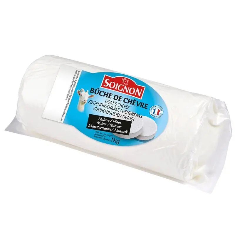 Plain Goat Log Cheese – 1Kg 1