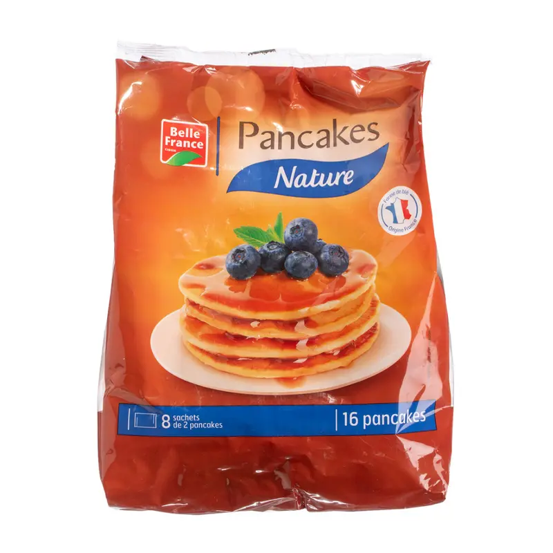 Plain Pancake Pack – 8 × 2-Piece Servings, 320G Family-Sized (#128201) 1
