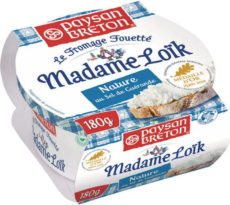 Plain Whipped Cream Cheese – 180G Light & Spreadable Dairy Delight 1