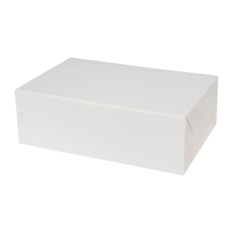 Plain White Cake Box – 6" X 9" X 3", Pack Of 5 (Sku #52069) 1