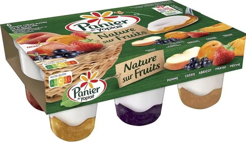 Plain Yogurt With Fruit Layer – 140G 1