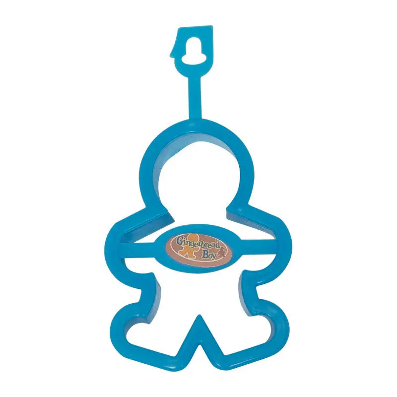 Plastic Gingerbread Boy Cookie Cutter – Festive Baking Shape 1