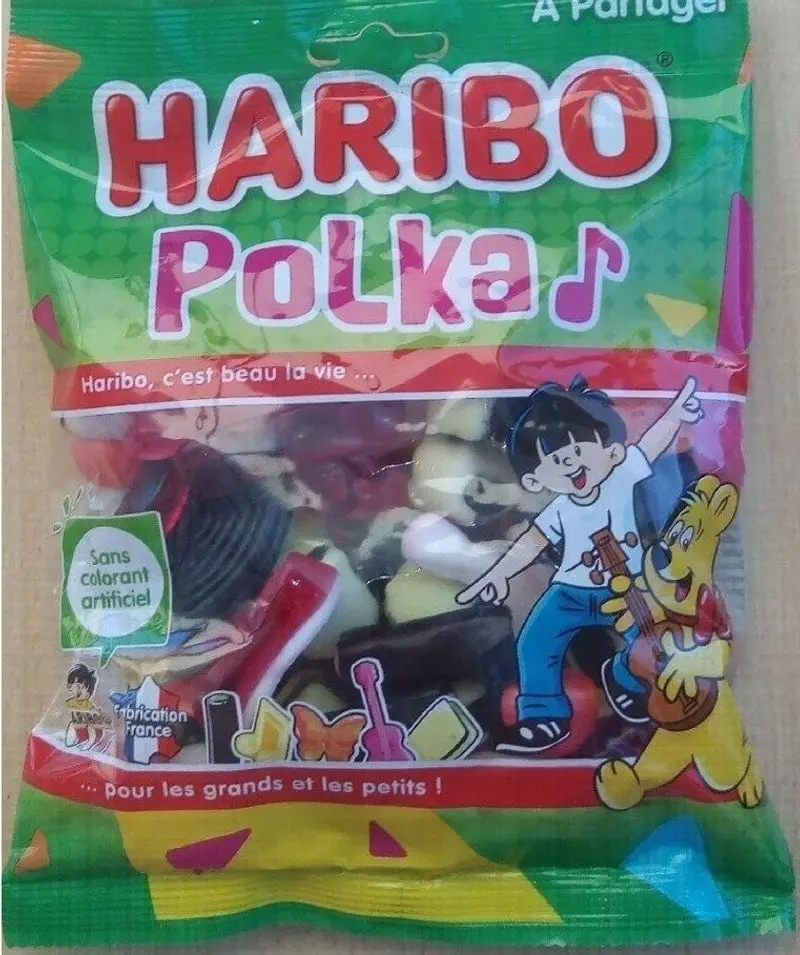Polka-Dot Shaped Fruit Gummies – 300G 1