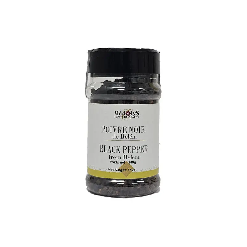 Premium Black Pepper From Belém – 140-Gram Whole Or Ground Spice Jar (#127534) 1