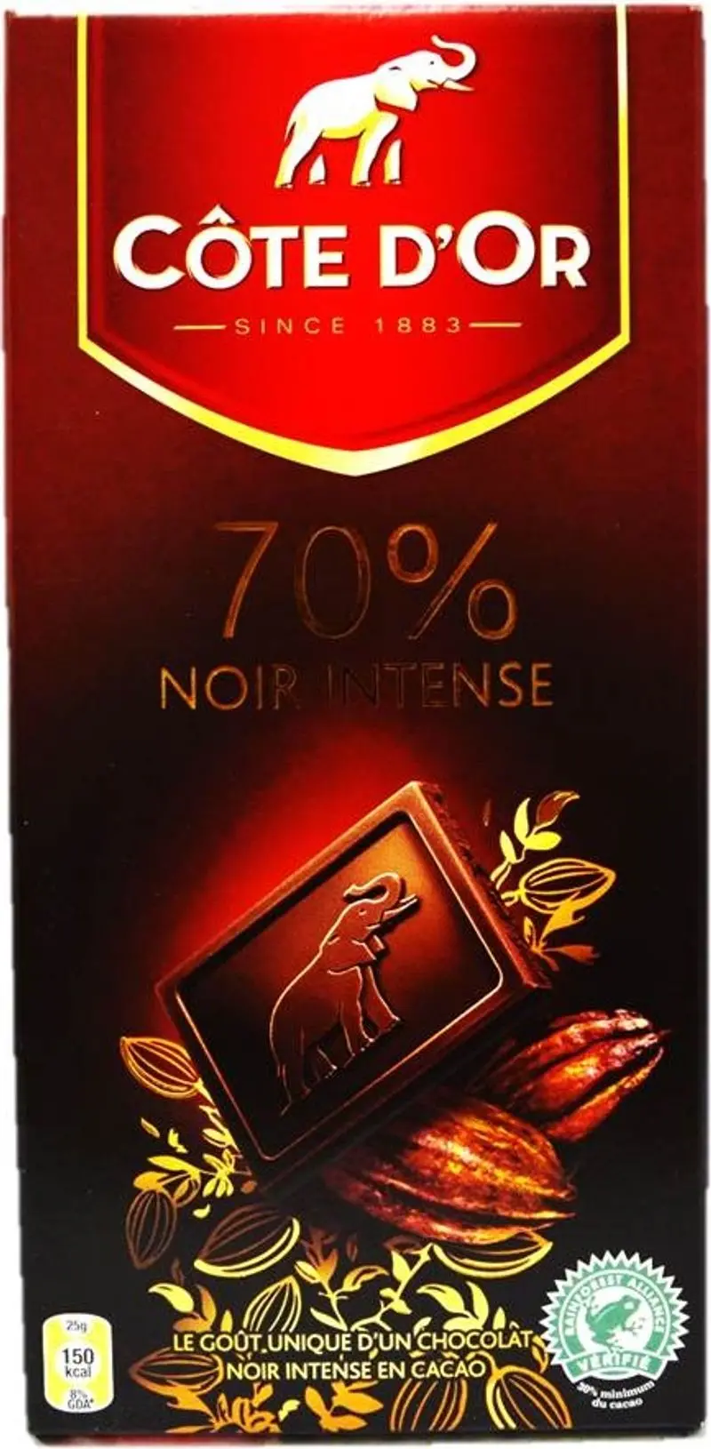Premium Dark Chocolate Bar – 100G 1