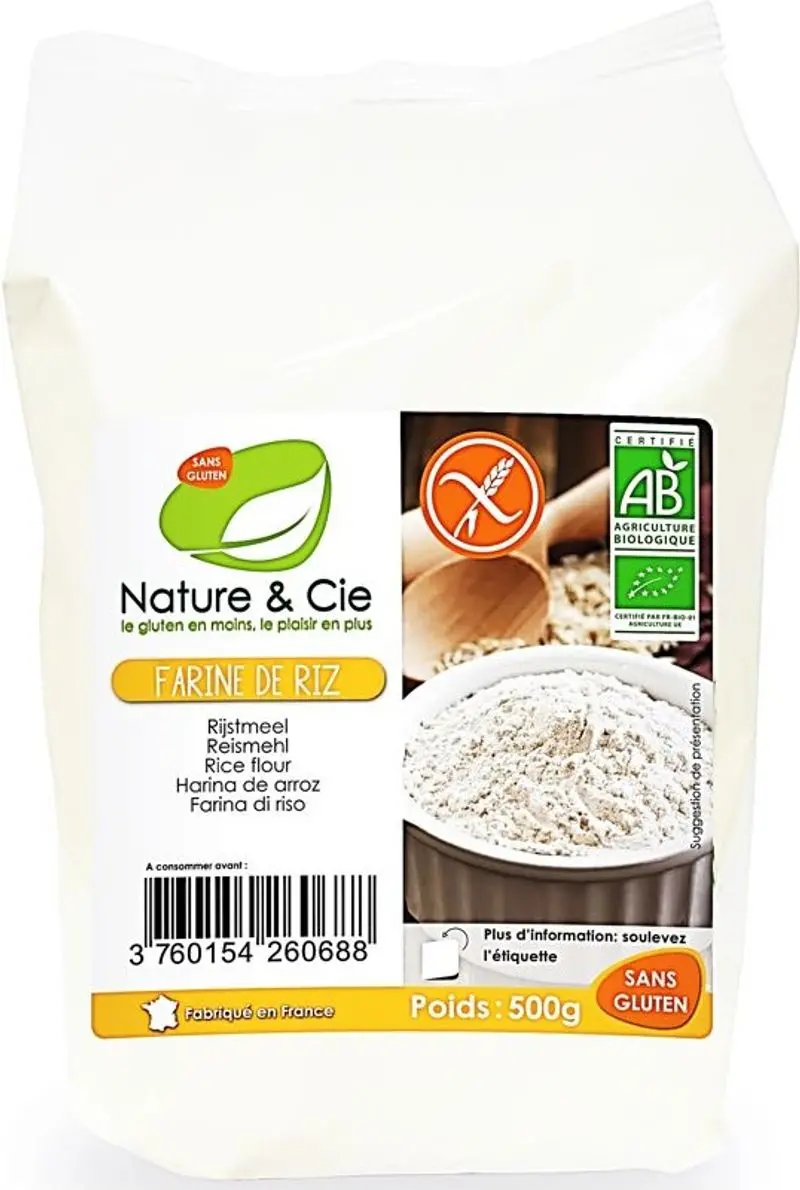 Premium Rice Flour – 500G Smooth Texture For Baking (#125221) 1