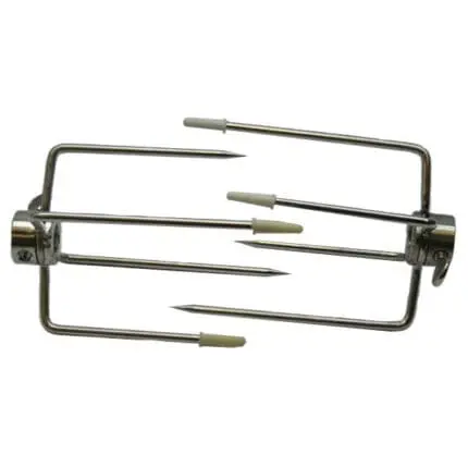 Premium Rotisserie Fork Pair For Outdoor Grilling - Part 14517 1