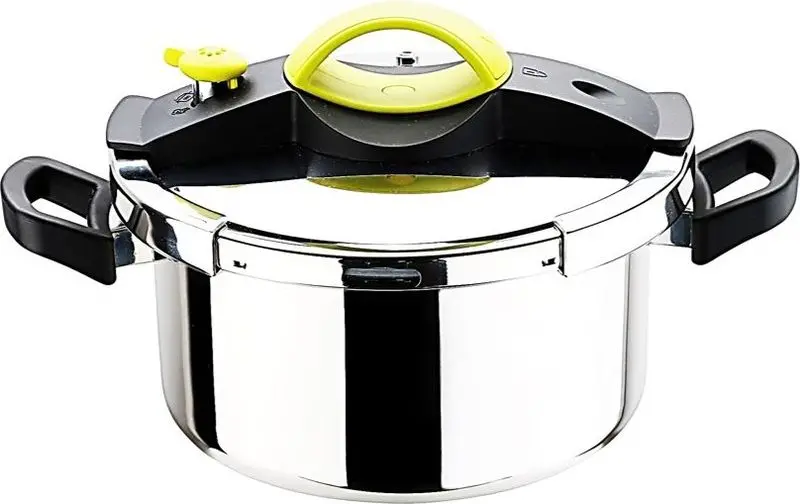 Premium Stainless Steel Pressure Cooker – 6-Liter Capacity – Model #119594 1
