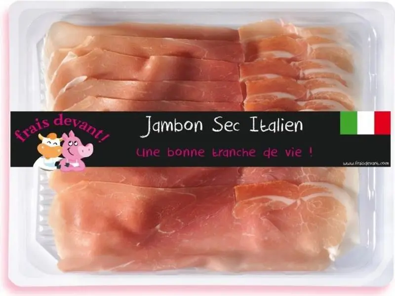 Pyrenees Cured Ham – Thinly Sliced Dry-Cured Prosciutto, 100G 1