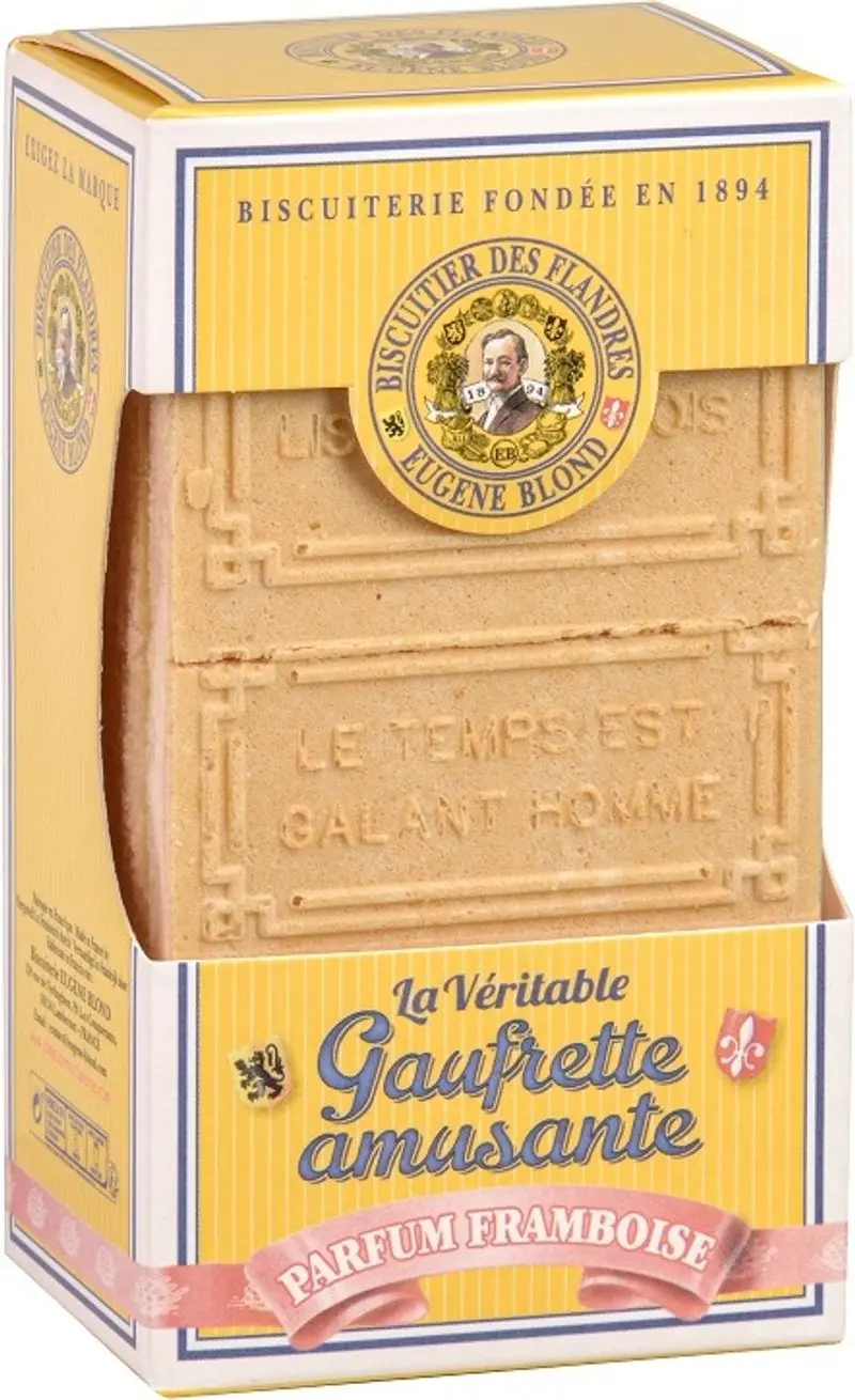 Raspberry-Infused Crispy Waffles – 175G 1
