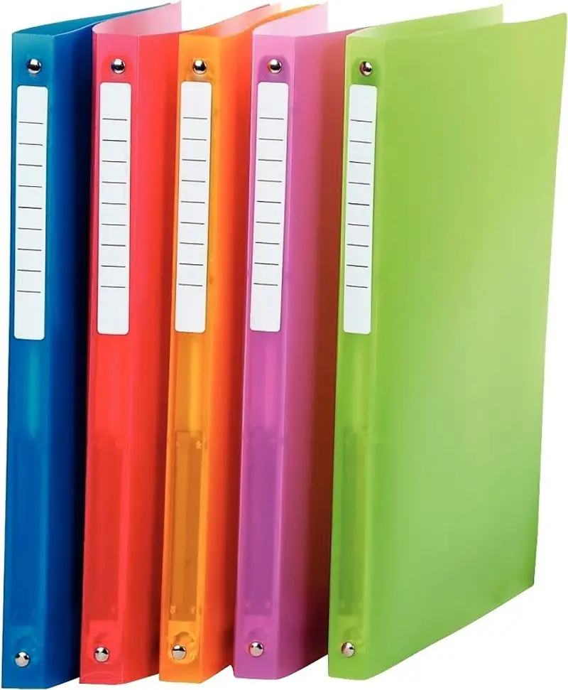 Red 4-Ring Binder – A4 Format (#126197) 1