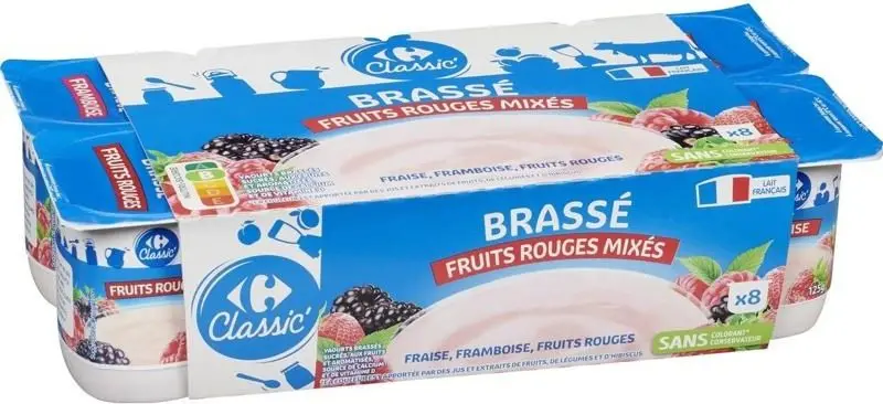 Red Fruit Pieces Yogurt – 125G Chunky, Vibrant & Refreshing Dairy Snack 1