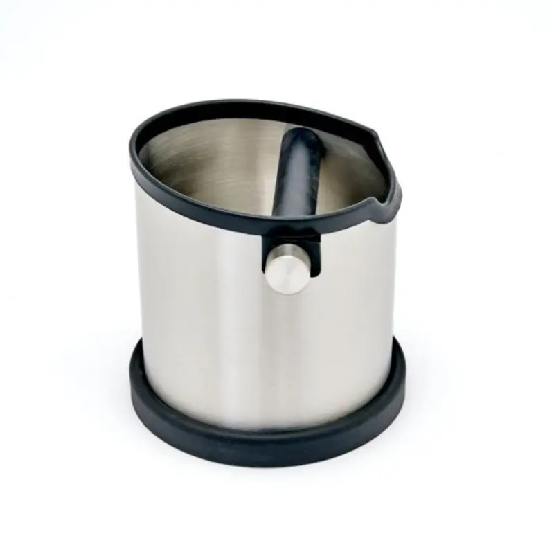 Rhino Gear Stainless Steel Espresso Knock Box With Rubber Base 1