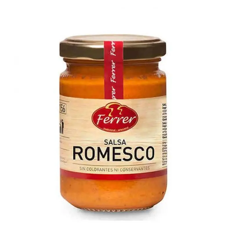 Romesco Sauce – 130G Spanish Roasted Red Pepper & Almond Spread 1