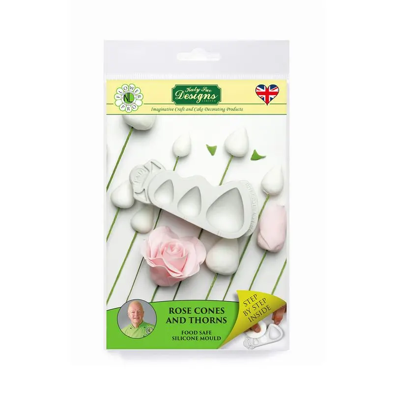 Rose Cones With Thorns Silicone Baking Mold – Nlc007 (Sku #102869) 1