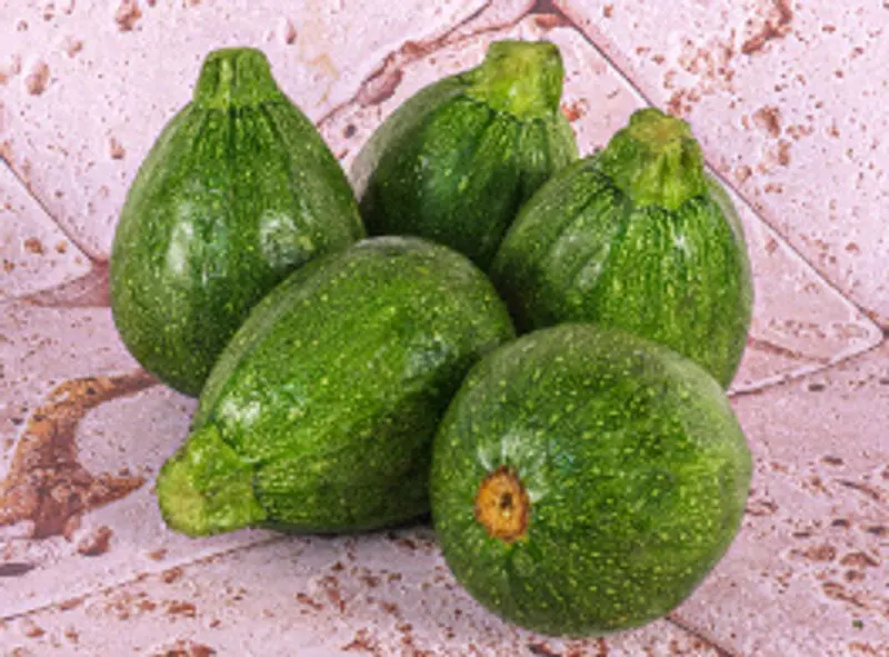 Round Green Zucchini – 500 G Farm-Fresh Vegetable 1