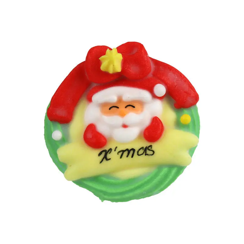 Santa Face Fondant Cutter – Christmas-Themed Icing Stamp, 4X4Cm 1