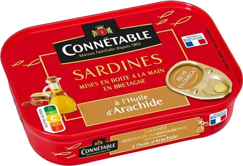 Sardines In Roasted Peanut Oil – 115G Can 1