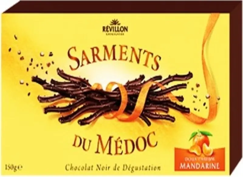 Sarments Du Médoc Sweet Tangerine Chocolate Bar – 155G Citrus-Infused Delight (#126740) 1