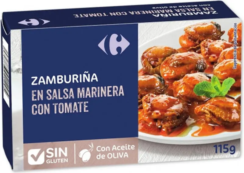 Scallops In Marinera Sauce – 160-Gram Gourmet Seafood Can (#127543) 1