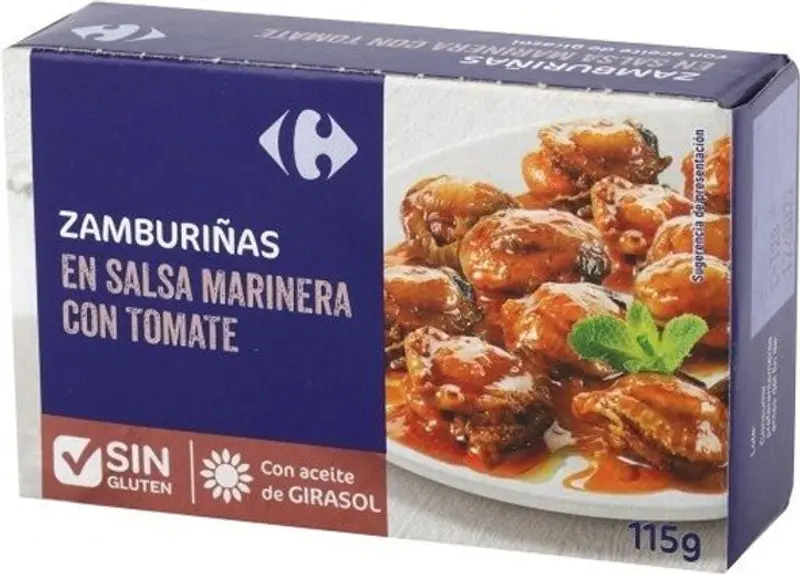 Scallops In Tomato-Based Marinade – 12-Centiliter Gourmet Seafood Serving (#127532) 1