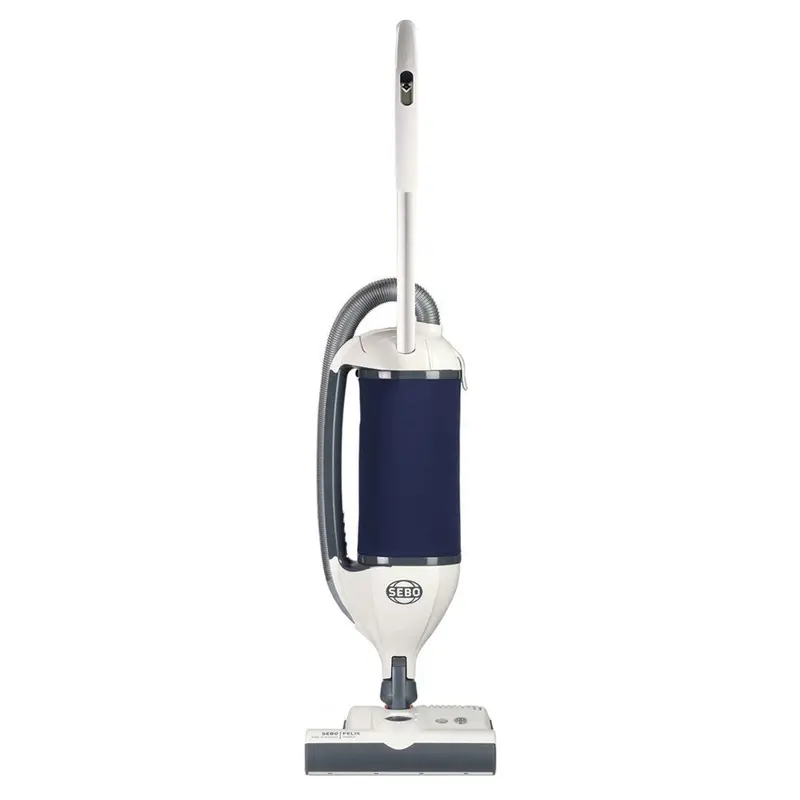 Sebo Felix Navy Eco Upright Vacuum – Bagged, Low-Noise, 9850Gb Model 1