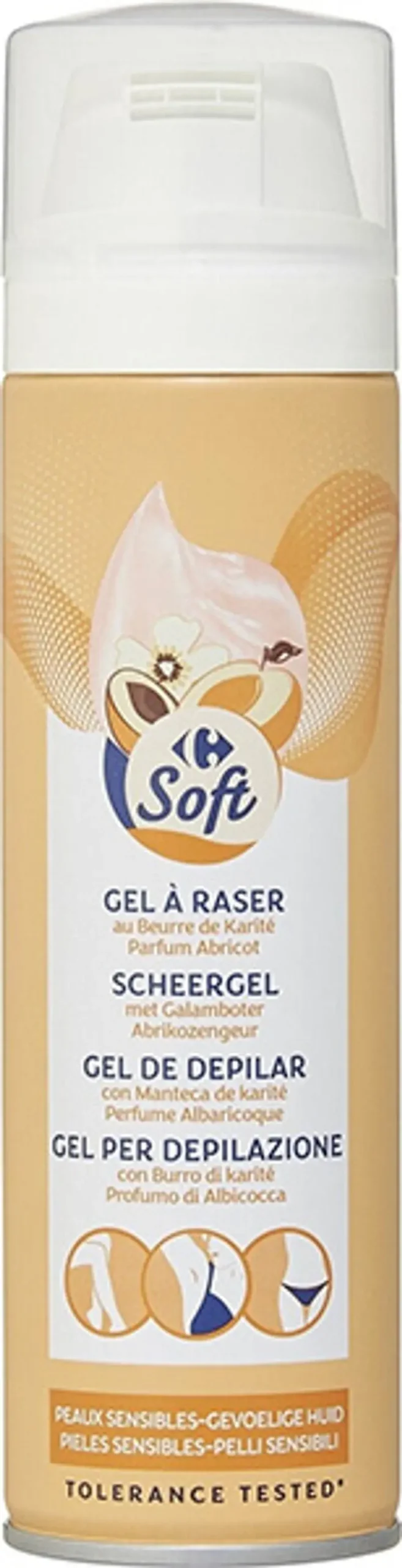 Shea Butter & Apricot Shaving Gel – 200 Ml (#119297) 1