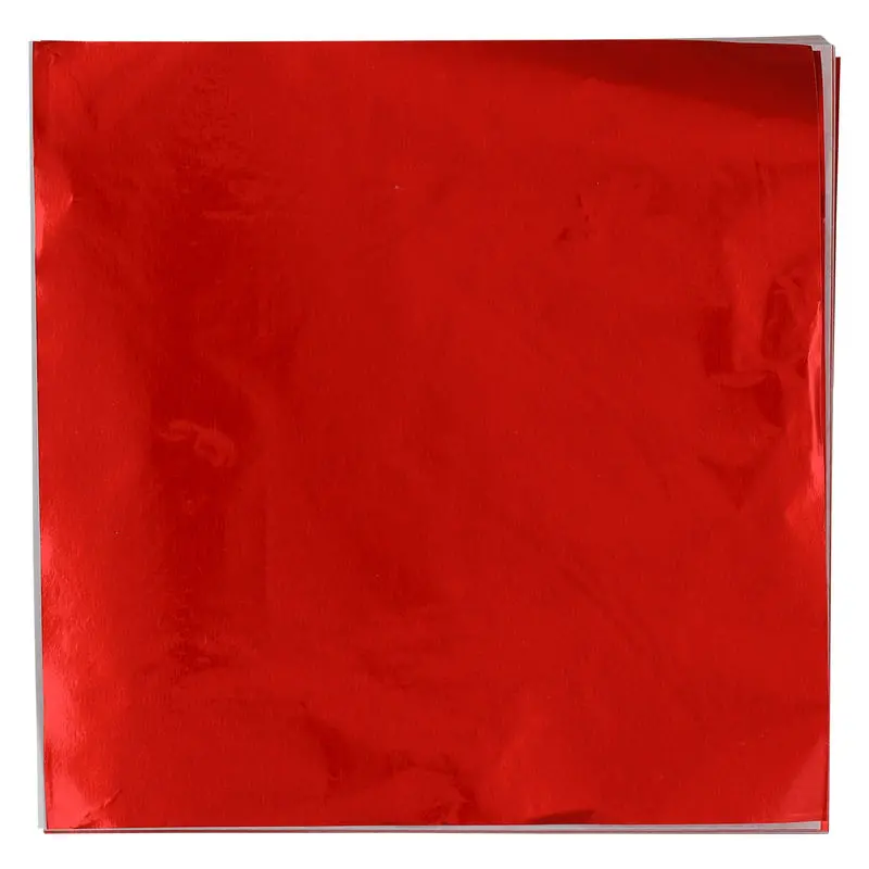 Six-Color Mixed Chocolate Foil Wrapping Sheets – 9 Cm × 9 Cm, 100-Pack (Sku #55171) 1