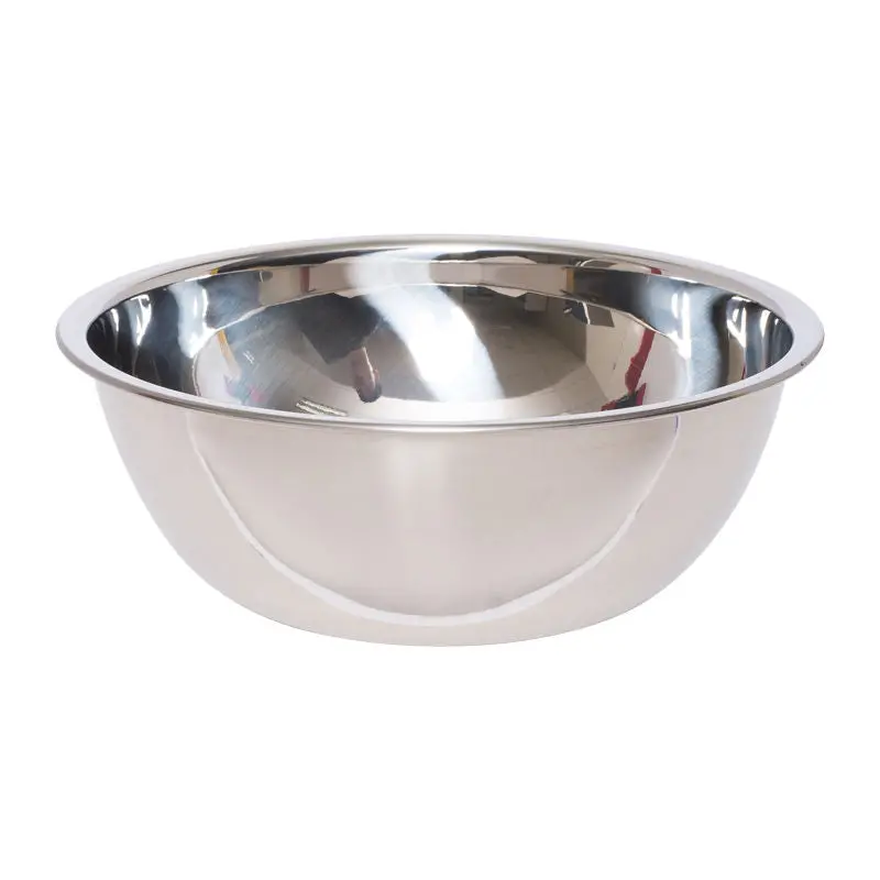 Small Stainless Steel Mixing Bowl – 20 Cm Diameter, Sn4958 1