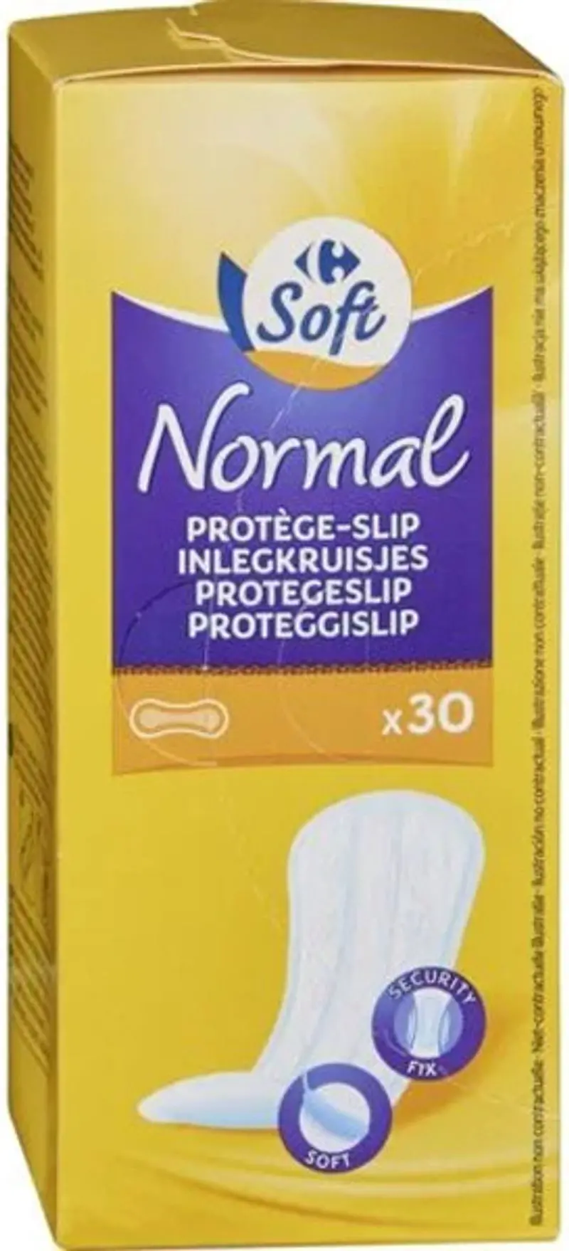 Soft Cotton Panty Liners – 30-Piece Daily Freshness & Light Absorption 1