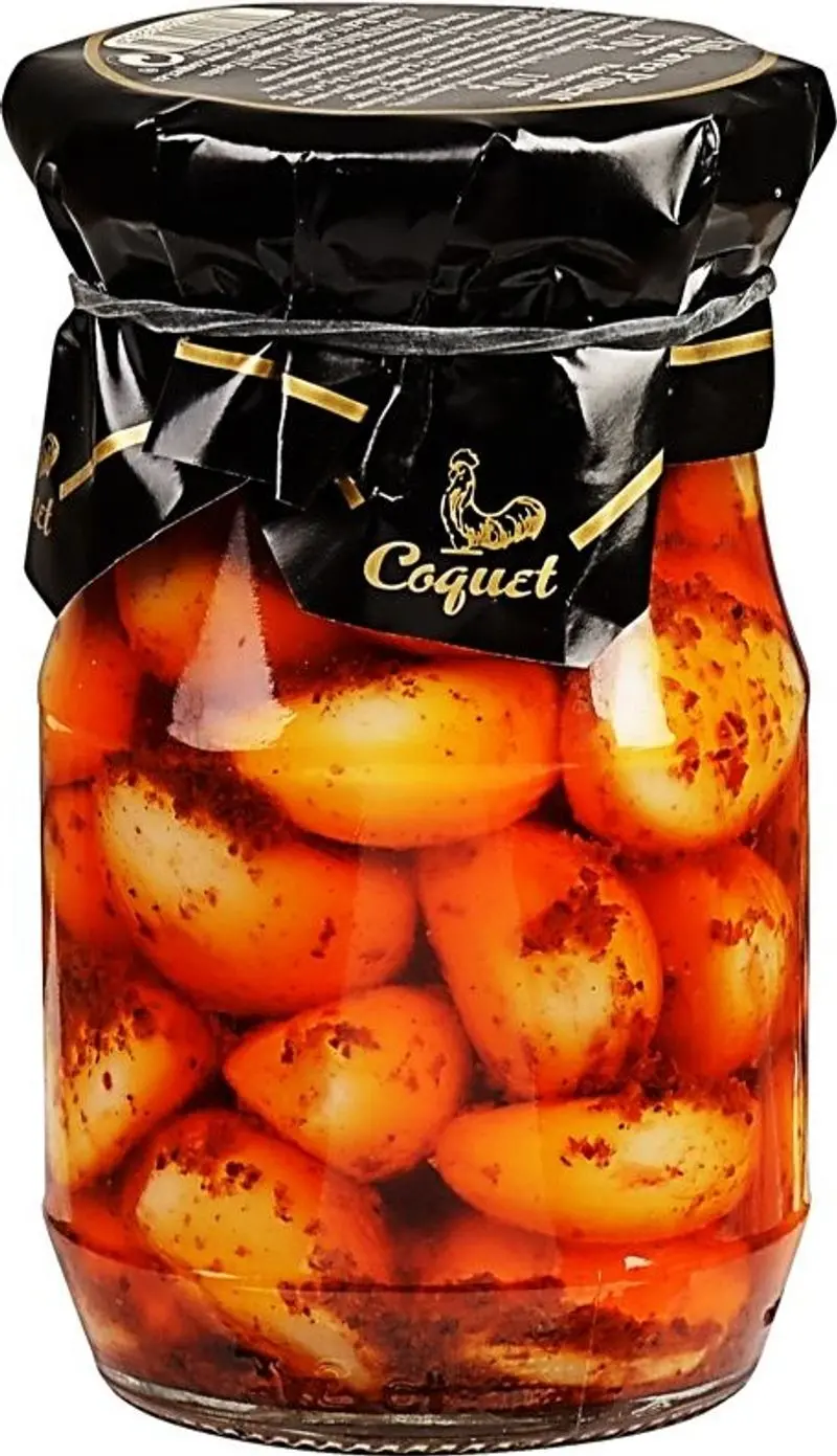 Spicy Garlic Cloves With Chili Flakes – 210 Ml Bold Flavor Jar 1