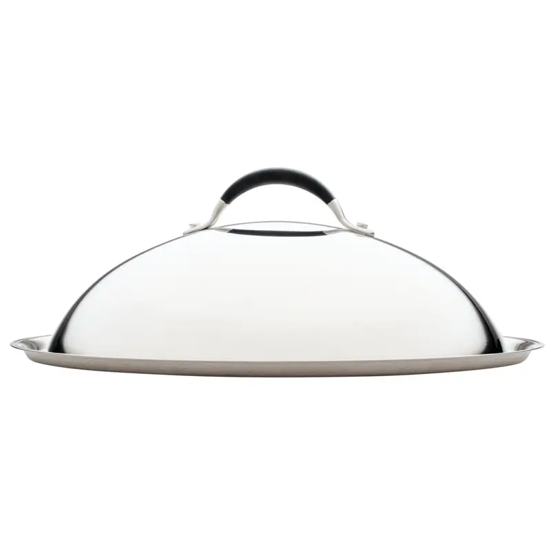 Stainless Steel Domed Lid – 14-Inch Universal Cover For Pots And Pans 1
