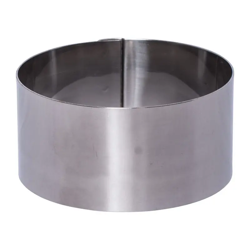 Stainless Steel Round Mousse Ring – 3 Inches 1