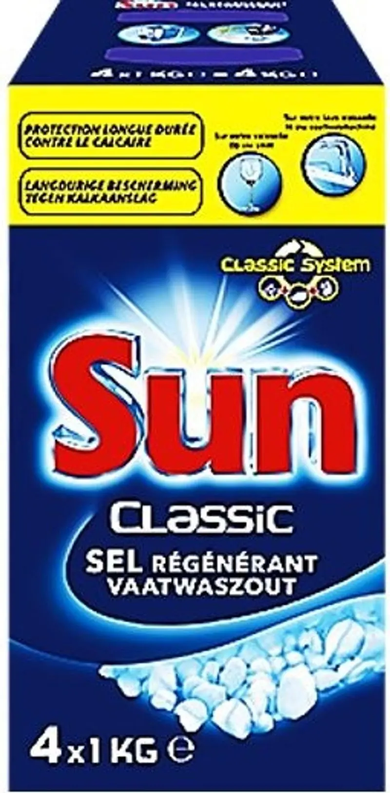 Standard Dishwasher Regenerating Salt – 1Kg Resealable Bag (#119707) 1