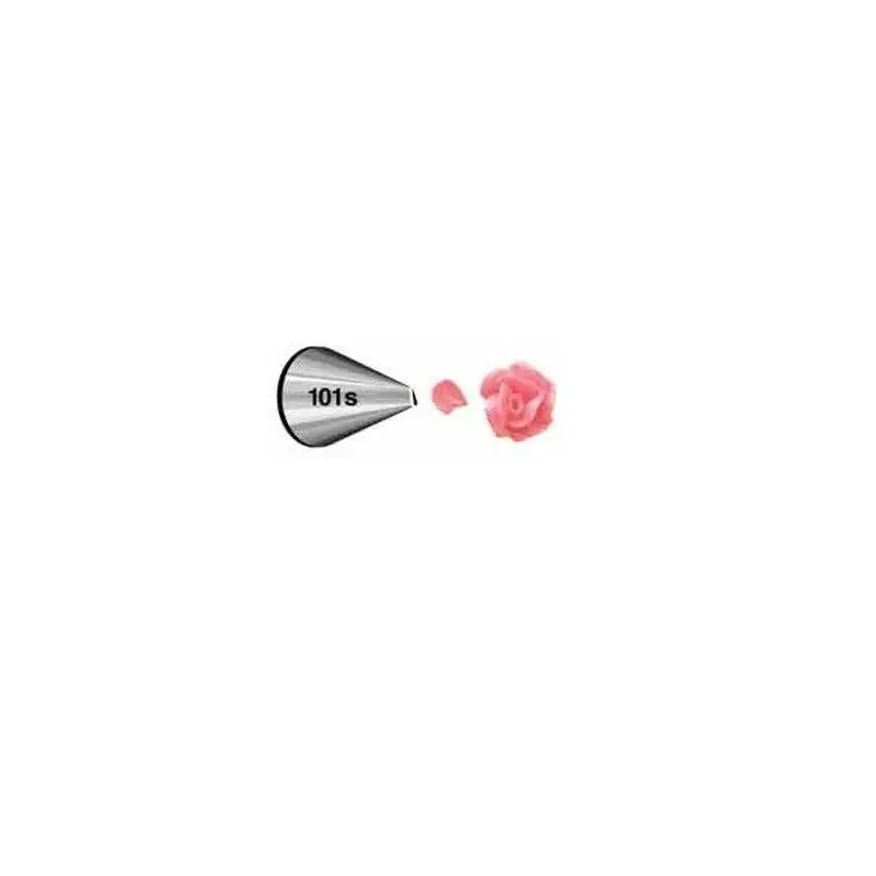 Standard Petal Piping Tip – Precision Stainless Steel #101S (402-1019) (#53139) 1