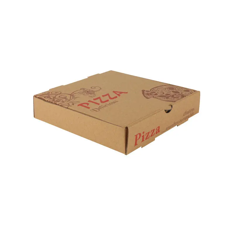 Standard Square Pizza Box – 20 Cm × 20 Cm × 4.5 Cm, 5-Pack 1