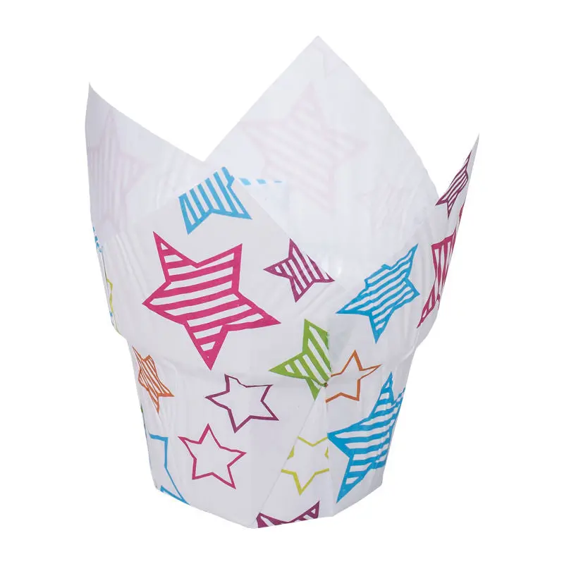 Star-Design Pet Crown Lids – 50 Mm × 38 Mm, Food-Safe Packaging (Sku #54957) 1