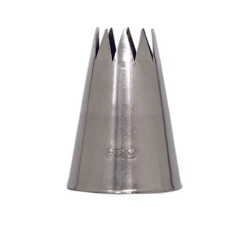Star Piping Tip #829 – 1.75 Cm – Bold Swirls & Rosettes 1