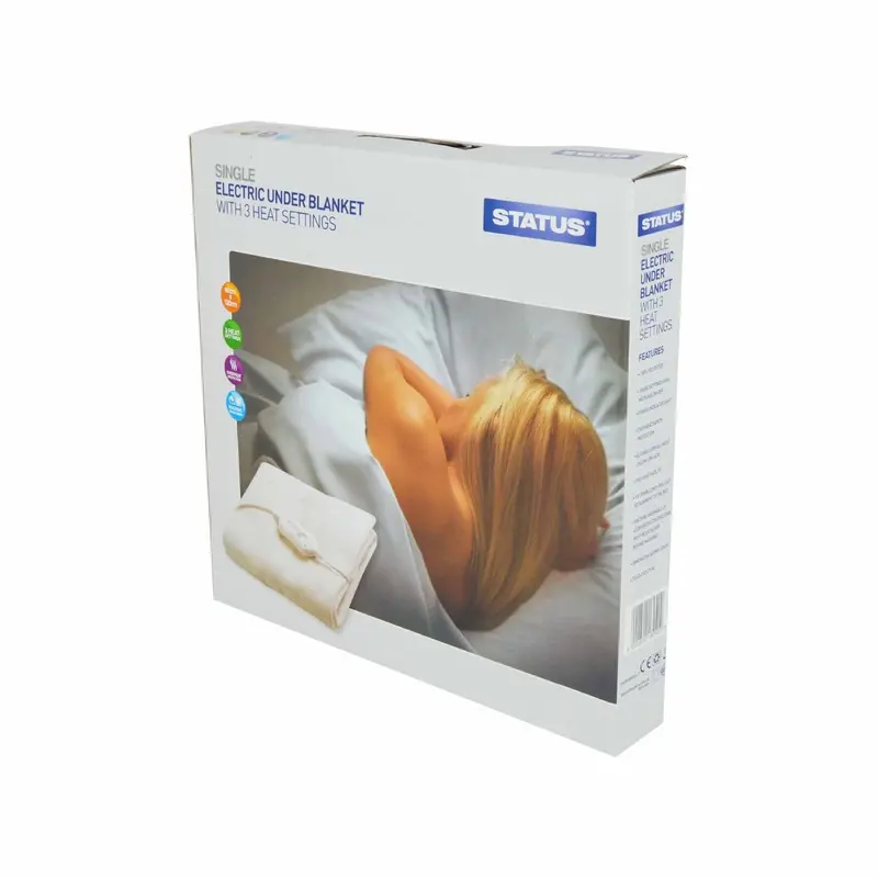 Status 40W Single-Size Electric Heated Underblanket 1