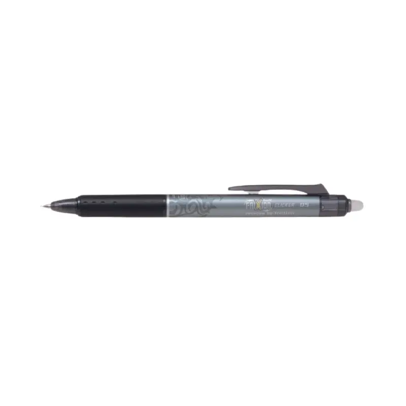 Stn Frixion Erasable Black Gel Pen – 0.5Mm Smooth Writing 1